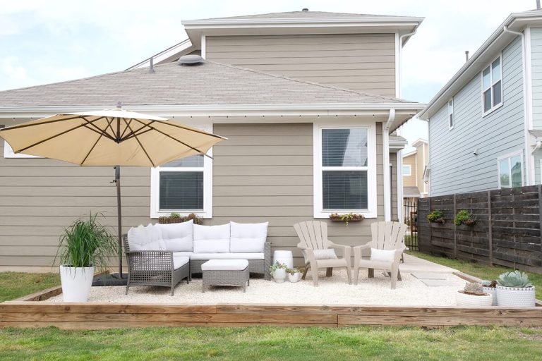 Side Yard Patio Conversion With The Home Depot