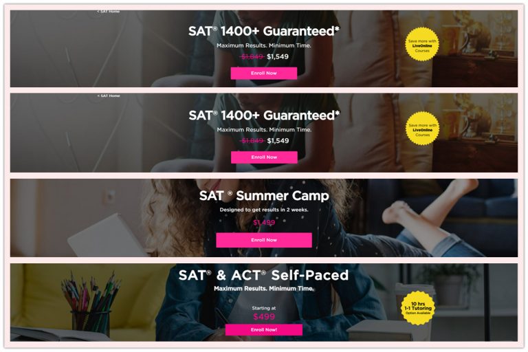 Prep Courses to Help Improve your SAT Scores